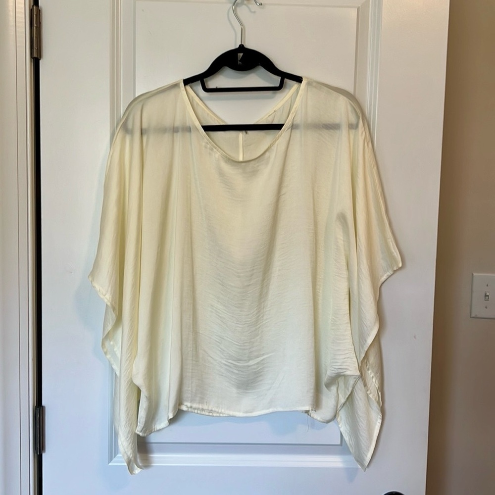 NWT Elegant Cream Blouse
